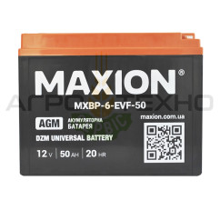 MAXION 12V 50Ah - Акумуляторна батарея DZM / AGM