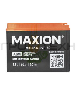 MAXION 12V 50Ah - Акумуляторна батарея DZM / AGM MAXION 12V 50Ah - Акумуляторна батарея DZM / AGM