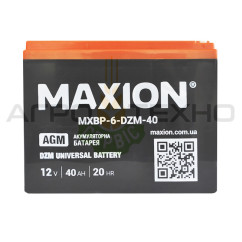 MAXION 12V 40Ah - Акумуляторна батарея DZM / AGM