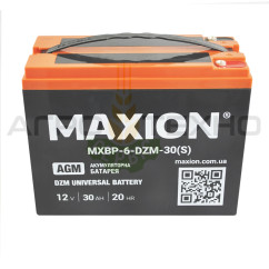 MAXION 12V 30Ah - Акумуляторна батарея DZM / AGM