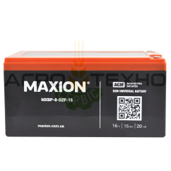 MAXION 12V 15Ah - Акумуляторна батарея DZM / AGM