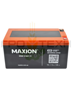 MAXION 12V 15Ah - Акумуляторна батарея DZM / AGM