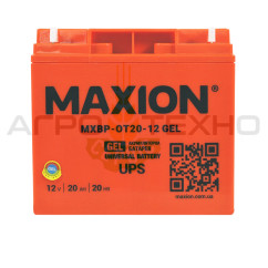 MAXION 12V 20Ah - Акумуляторна батарея / GEL