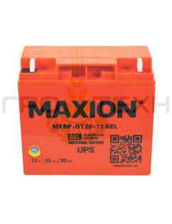 MAXION 12V 20Ah - Акумуляторна батарея / GEL