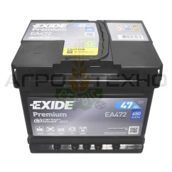 Exide 47Ah 450A Premium / EA472