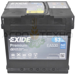 Exide 53Ah 540A Premium / EA530