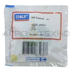 6000 2RS C3 - Підшипник кульковий / SKF