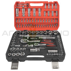 Набір інструментів 1/2"+1/4" / Maxion (108 одиниць)