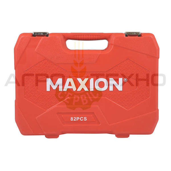 Набір інструментів 1/2" + 1/4" / Maxion (82 одиниці) Набір інструментів 1/2"+1/4", Набір інструментів 82 одиниці, Набір інструментів maxion, купити набір головок, набір головок 1/2+1/4, набір головок з ріжковими ключами