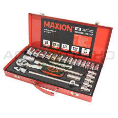 Набір інструментів 1/2" / Maxion (25 одиниць)