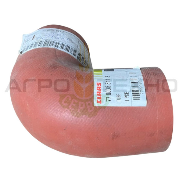Патрубок радіатора, Claas, Atles, 7700068113, трактор, оригінал, запчастини тракторів, двигун трактора, система охолодження,  ра