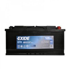 Exide 105Ah 950A EFB / EL1050